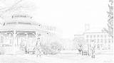 Gazebo Coloring Pages sketch template