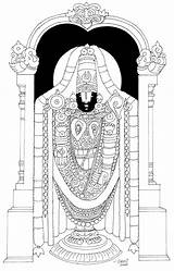Tamil Cliparts Venkatachalapathi Line Drawings For Invitations  sketch template