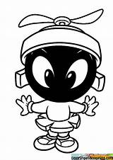 Marvin The Martian Coloring Page  Home sketch template