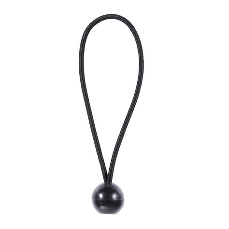 10pcs Ball Head Bungee Cords Heavy Duty Tarp Strap Tent Accessories (Black) | eBay
