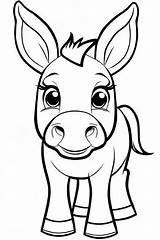 18 Mule Coloring Pages For Kids  ShadeMaze sketch template
