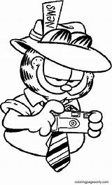 Garfield Coloring Pages  Coloring Pages For Kids And Adults sketch template