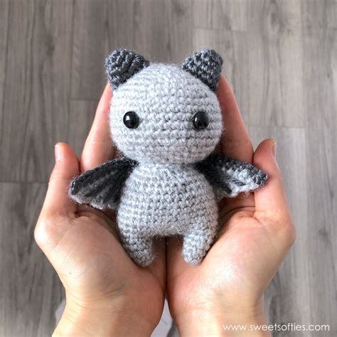 Sir Batwington the Bat · Free Amigurumi Crochet Pattern - Sweet Softies