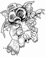 Gizmo Coloring Pages sketch template