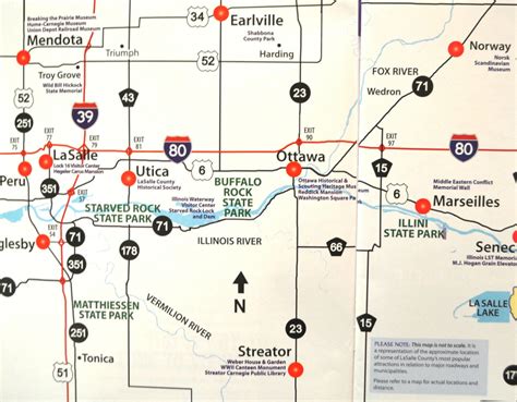 Starved Rock State Park Trail Map - Printable Map