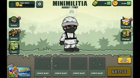 Mini militia online gameplay - YouTube