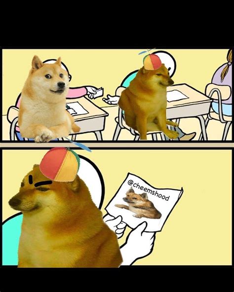 Pin on Cheems Doge Burger Lore Meme Doggo Dank Memes