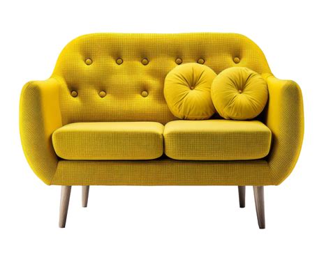 Modern sofa cutout 23522896 PNG