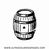 Barrel Coloring Page  Ultra Pages sketch template