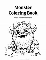 Lindas Páginas Para Colorear De Monstruos Imprimir 110 Ideas sketch template