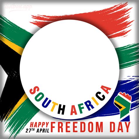 27 April National Freedom Day of South Africa Picture Frame