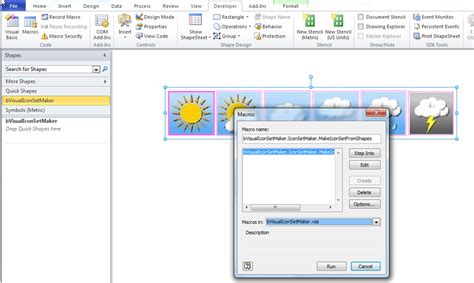 Make Your Own Visio Data Graphic Icons Sets … automatically - bVisual