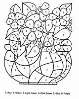 Free Printable Color By Number Coloring Pages  Best Coloring For sketch template