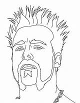 Wwe Seth Rollins Coloring Pages Coloring sketch template