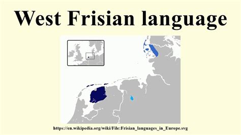 West Frisian language - YouTube