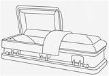 Casket Drawing At PaintingValleycom  Explore Collection Of sketch template