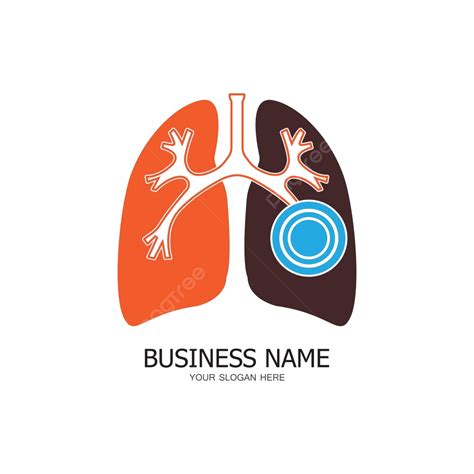 Lung Health Care Logo Icon Design Template Style Cartoon Girl Vector, Style, Cartoon, Girl PNG ...