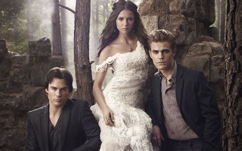 the vampire diaries, paul wesley, nina dobrev Wallpaper, HD TV Series ...