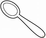 Spoon coloring Page  Free Printable Coloring Pages sketch template