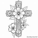 Cross Coloring Pages  Free & Printable sketch template