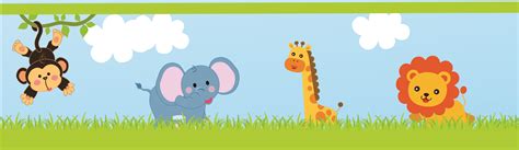 Baby Animals Clipart Border | Cute Animals