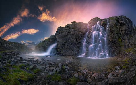 HD wallpaper: nature, waterfall, long exposure | Wallpaper Flare