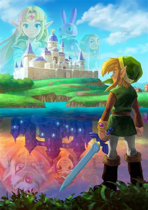 Image - The Legend of Zelda A Link Between Worlds poster artwork.jpg ...