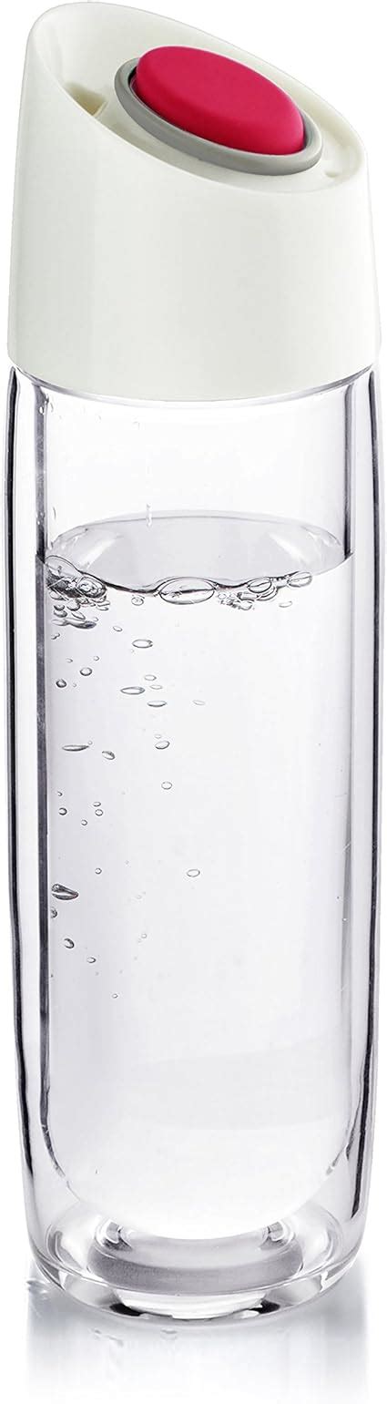 Asobu Simply Clear Insulated Water Bottle/Travel Mug, 14-Ounce, Red: Amazon.ca: Home & Kitchen