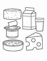 Dairy Coloring Pages sketch template