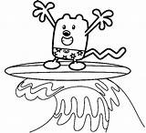 Wubbzy Playing Ball Coloring Page  Free Printable Pages sketch template