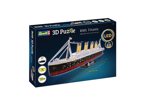 3D Puzzle Revell – RMS Titanic (LED Edition)