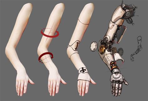 How to draw cybernetic arms x post r restofthefuckingowl – Artofit