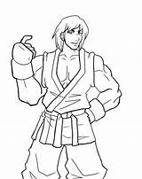 Street Fighter Ken Coloring Pages Coloring sketch template