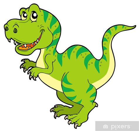 Poster Cartoon tyrannosaurus rex - PIXERS.HK