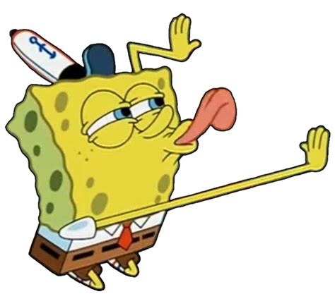 Transparent Amor Clipart Spongebob Licking Meme Transparent Hd Png | Images and Photos finder