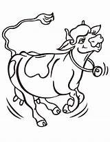 cow  Clip Art Library sketch template