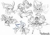 Lolirock Iris Coloring Page At Tanlexieblog Blog sketch template