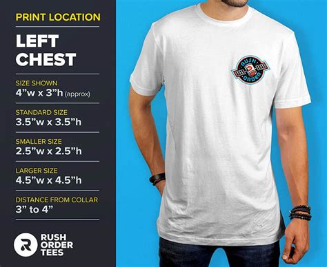 Logo Placement Guide: The Top 8 Print Locations for T-Shirts | Logo ...