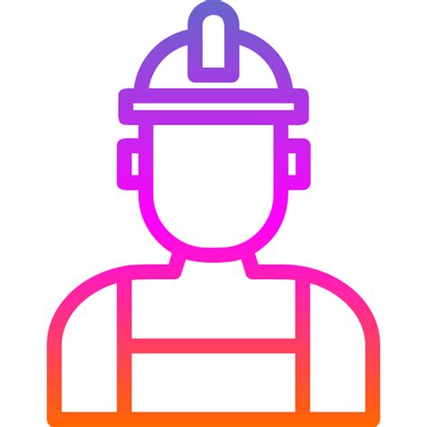 Builder Generic gradient outline icon