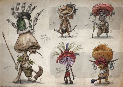 Gabe Kralik - Tribal Mushroom People