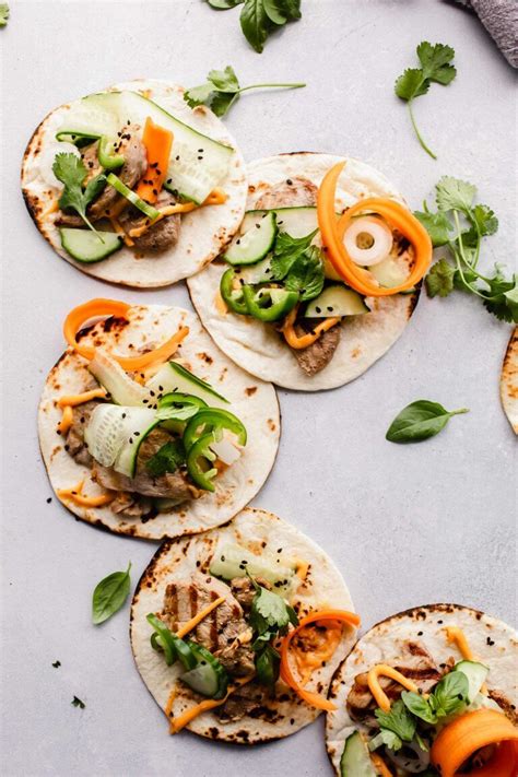 Banh Mi Tacos Recipe - Platings + Pairings