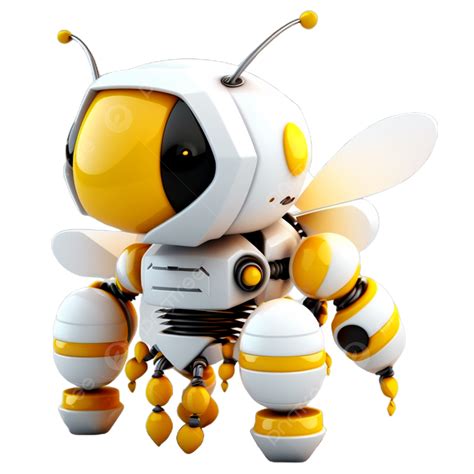 44 3d Robot Honey Bee Futuristic Logo Free Download, 3d Honey Bee Robot, 3d Bees, Bee Logo 3d ...