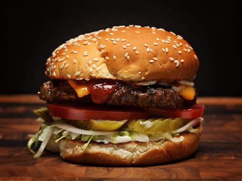 Homemade Burger King Whopper-Style Cheeseburgers Recipe | Serious Eats