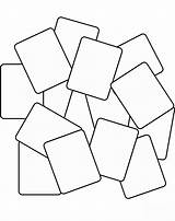 Mix Of Letter Cards Coloring Page  ColouringPages sketch template