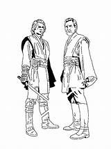 Star Wars Coloring Anakin Pages sketch template