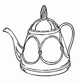 Small Teapot Coloring Page  Free Printable Pages For Kids sketch template