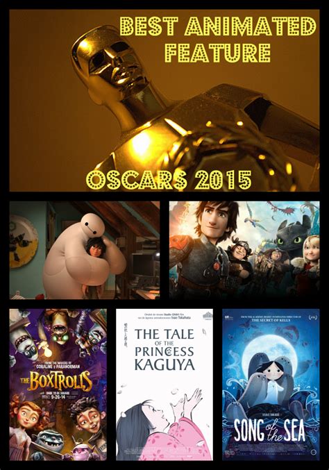 The Best Animated Feature Film Oscar Nominees 2015