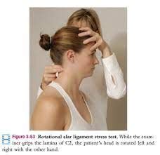 Test for cervical instability: - Mobile Physiotherapy Clinic