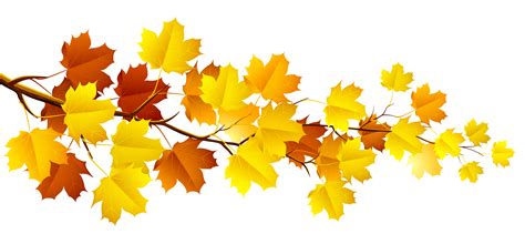 Decorative autumn leaves clipart – Clipartix