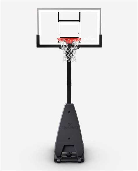 Spalding Ultimate Hybrid® Portable Basketball Hoop System l Spalding.com